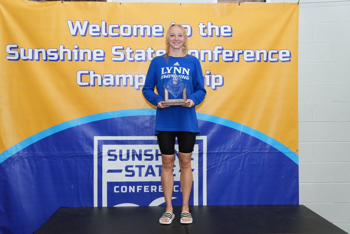 D2SSC's tweet photo. Congratulations to the women of Tampa! 2025 SSC swimming champions! 

Also congratulations to the 2025 Swimmer of the Meet, Luna Mertins of Lynn!

#SSCSwim | ☀️🌴🌊🏊🏻 https://t.co/2p0bHF88Nc