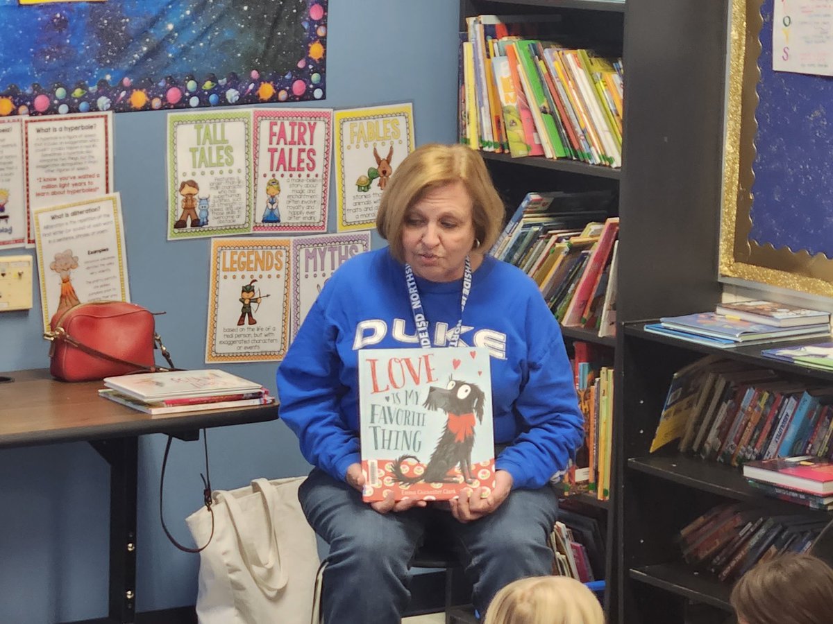 NISDLosReyes's tweet photo. Some of our Longhorns got to hear a story read to them by @NISD very own @kfreeman2005 ! Thank you, Mrs. Freeman, for sharing the love of reading with our kiddos. https://t.co/rsdmbsWcje