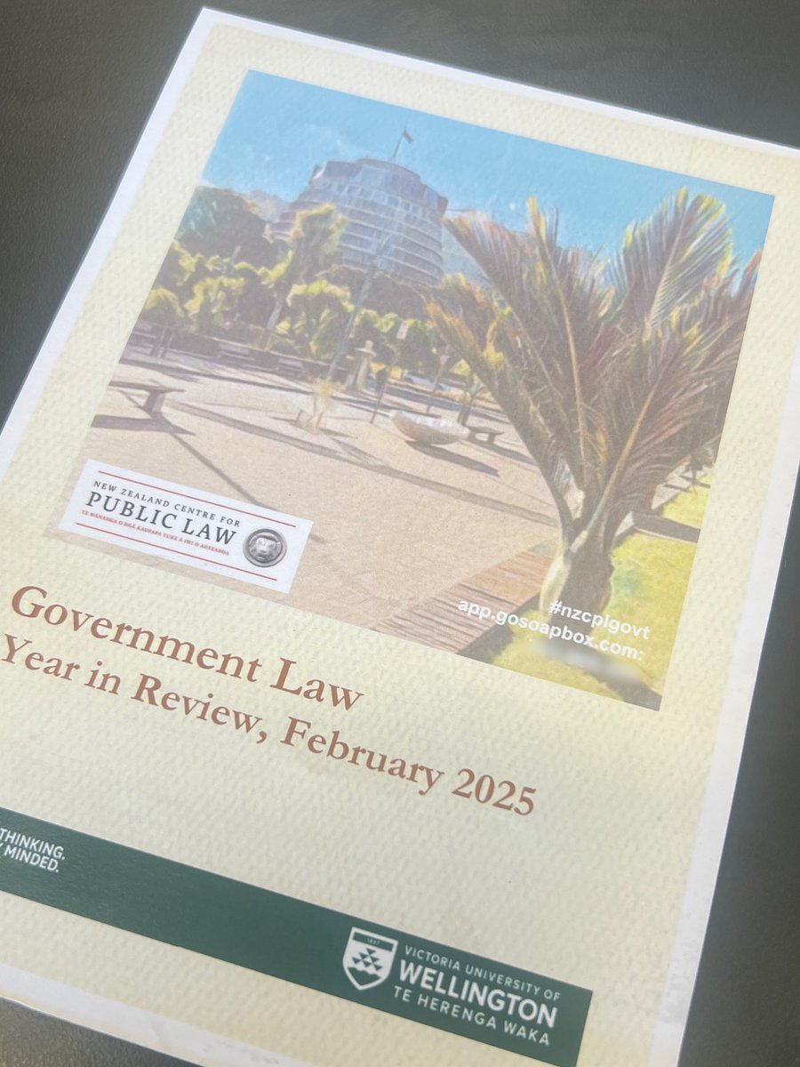 ᴅʀ ᴅᴇᴀɴ ᴋɴɪɢʜᴛ (@drdeanknight) on Twitter photo Last chance to register for our Govt Law — Year in Review event at <a href="/VicUniWgtn/">Te Herenga Waka—Victoria University of Wellington</a> tomorrow! 🤓
wgtn.ac.nz/public-law/eve… Last chance to register for our Govt Law — Year in Review event at <a href="/VicUniWgtn/">Te Herenga Waka—Victoria University of Wellington</a> tomorrow! 🤓
wgtn.ac.nz/public-law/eve…