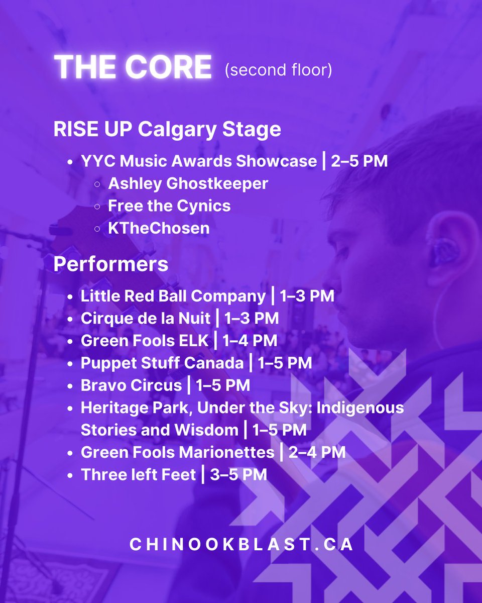 Monday (Family Day) is the final day of Chinook Blast 2025! 💙

We’re wrapping up our festival with a bang—join us inside THE CORE Shopping Centre for one last day of music, performances &amp; celebration!

Let’s send off Chinook Blast 2025 in style—see you there! 🎉

#ChinookBlast