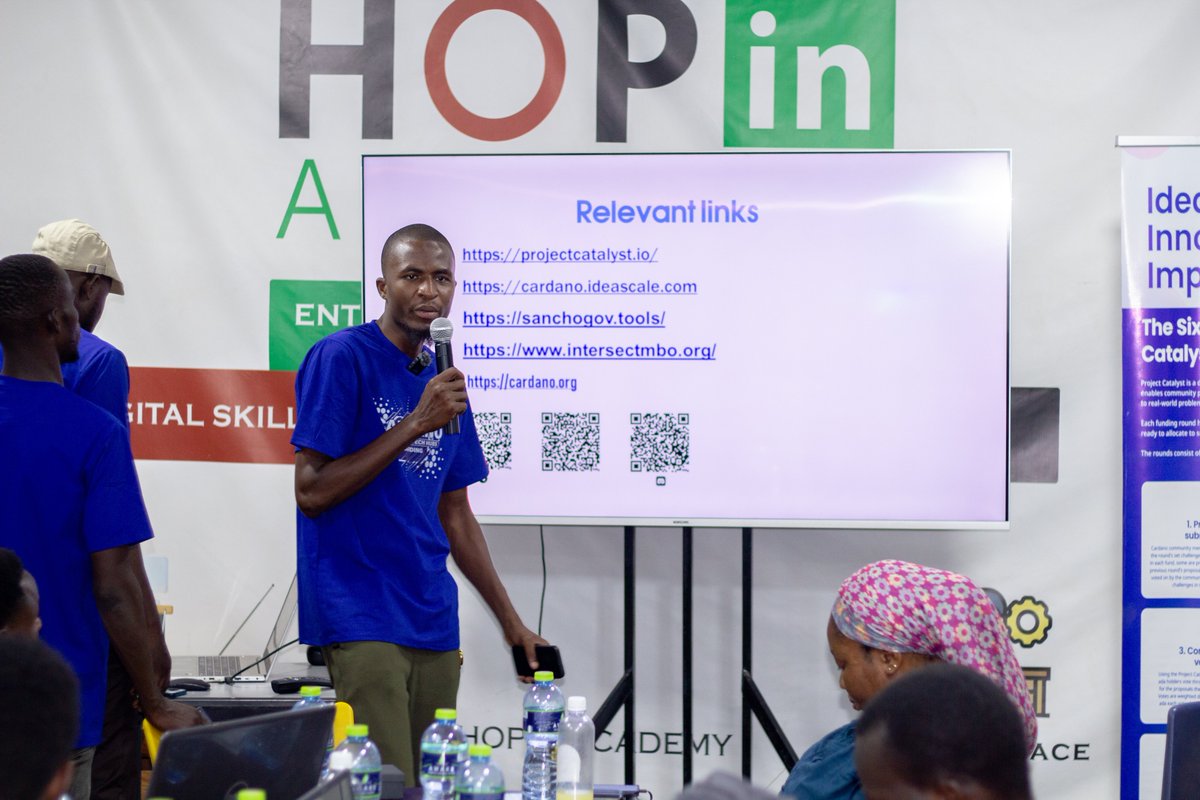 Mohammed Mustapha Yakubu (@mmustaphayakubu) on Twitter photo Catalyst F13 Milestone 1 - Feb. 15, 2025:
π50+ devs educated & onboarded to <a href="/Cardano/">Cardano Community</a> and <a href="/Catalyst_onX/">Project Catalyst</a>.
π1 Tech hub <a href="/HopinAcademy/">HOPin Academy</a> engaged
π50+ ADA Wallets (<a href="/YoroiWallet/">Yoroi Wβ³llet</a> ) created
π50+ Catalyst ideascale accounts
π50+ post event survey responses
#CardanoGhana #Cardano Catalyst F13 Milestone 1 - Feb. 15, 2025:
π50+ devs educated & onboarded to <a href="/Cardano/">Cardano Community</a> and <a href="/Catalyst_onX/">Project Catalyst</a>.
π1 Tech hub <a href="/HopinAcademy/">HOPin Academy</a> engaged
π50+ ADA Wallets (<a href="/YoroiWallet/">Yoroi Wβ³llet</a> ) created
π50+ Catalyst ideascale accounts
π50+ post event survey responses
#CardanoGhana #Cardano
