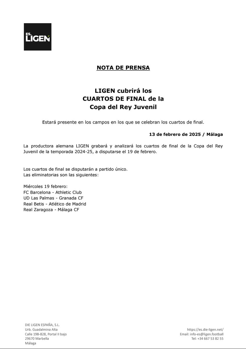 LIGEN España 🇪🇸 tweet media