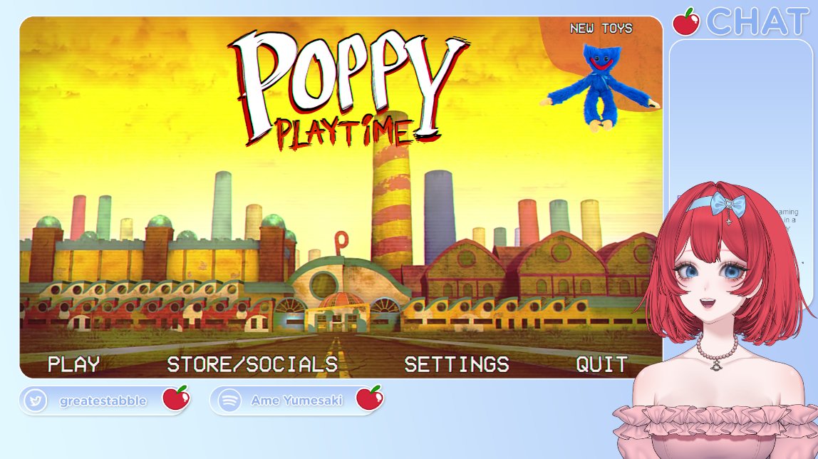 greatestabble's tweet image. live with poppy playtime chapter 2!! let's see what happens next!

twitch.tv/ameyumesaki

#AppleLive
