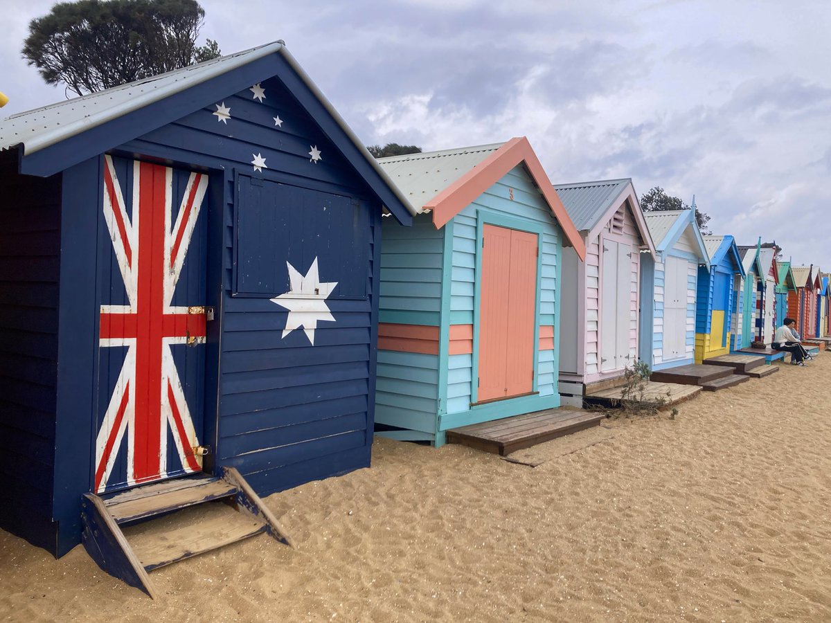 Brighton Beach, Melbourne. 🇦🇺