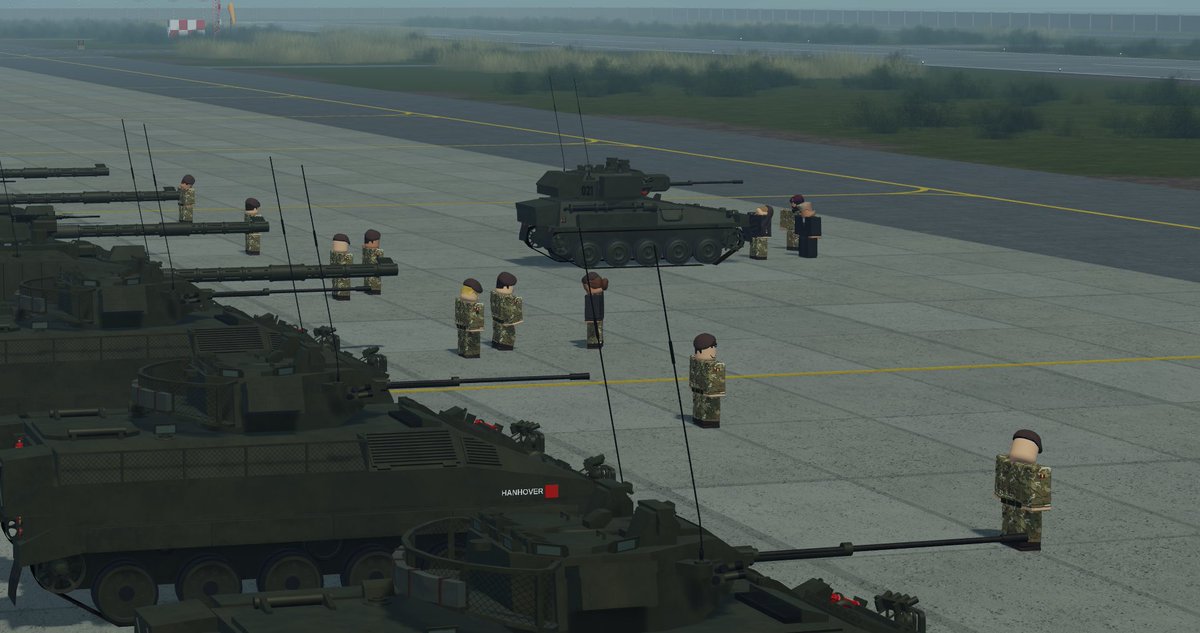 MODRblx_'s tweet image. The King’s Royal Hussars held a Regimental Armoured Vehicle fleet inspection, highlighting the power and capability of their fleet.

The Chief of the General Staff accompanied by the Prime Minister attended the event.