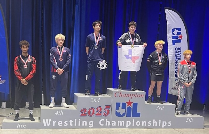 wrestling_chhs's tweet photo. Mohamed Farah: 6th in the state of Texas at 126lbs!!!
This equates to roughly #6 out of 1,024. That's great work, Mo!!!
@GCISD_Athletics @chhspanthers https://t.co/UjOM8IAhlU