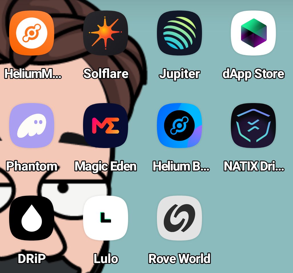 You're not an actual Solana user without these apps.
There's even more in the solana app store.