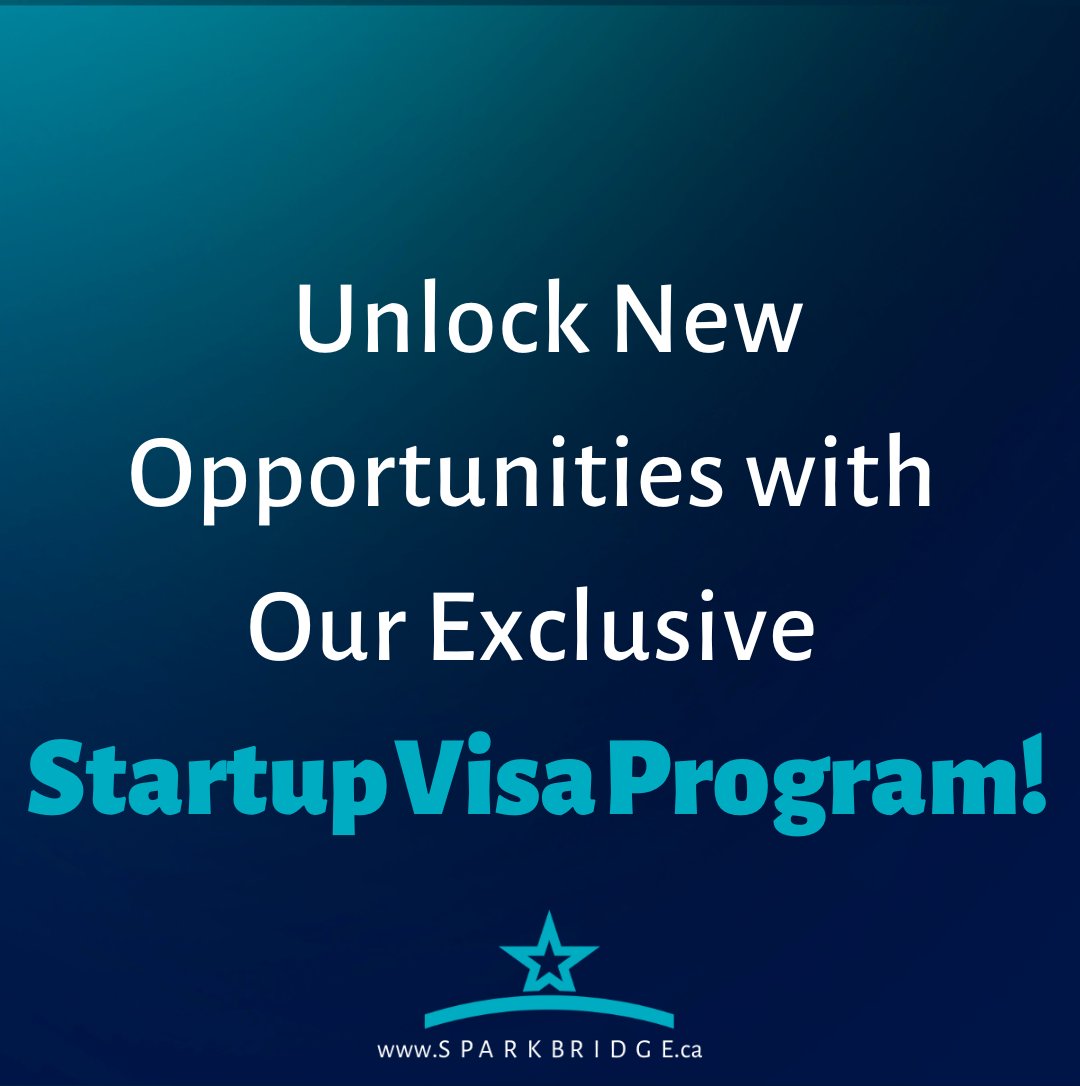 Sparkbridgeca's tweet image. Are you an aspiring entrepreneur ready to take your business to the next level?
Our Startup Visa Program offers unique benefits to help you launch and scale your business internationally.
start your journey toward success today!
#startuovisa #sparkbridge