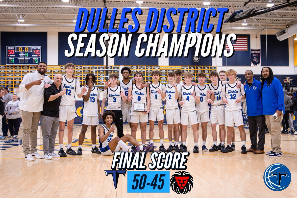 2025 Dulles District Regular Season Champions
