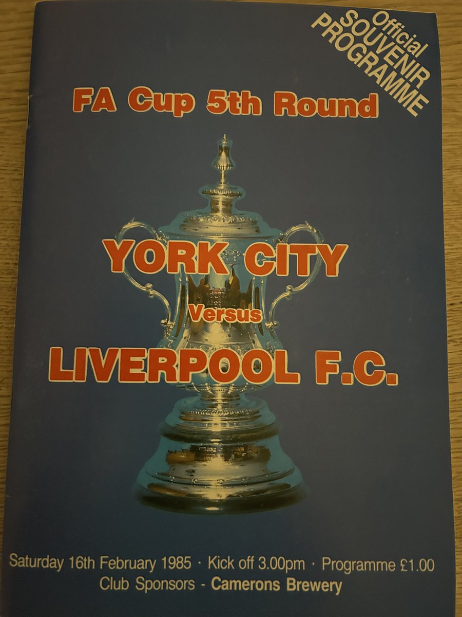 Yorkie_75's tweet photo. 40yrs ago today at BC - what a time to be alive! Seems like yesterday.  To a ten yr old, surely following #ycfc would always be like this! 😄🙈 https://t.co/FxDbtF77RQ