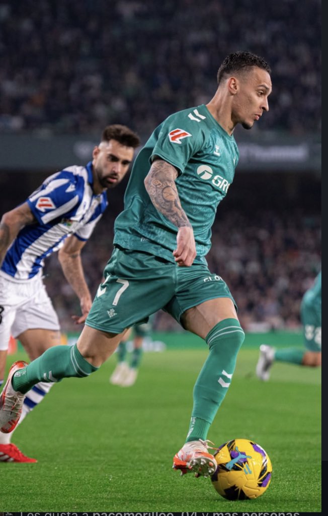 nunca te enamores de un jugador cedido, pero qué difícil me lo estás poniendo hijo mío