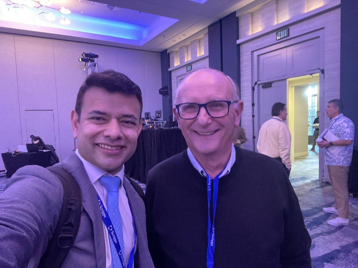 montypal's tweet photo. Was wonderful seeing dear friends & colleagues at the @ScrippsHealth #OncologyReview where I gave an update on #nonclear #kidneycancer. Got to catch up with my fmr @UCLAHealth coresident #DrRenaCallahan as well as @dradityabardia. Also finally reunited with @datsunian who provides tremendous #cardiooncology care at @UCLA. @mpkosty also in the house! Stay tuned tomorrow for a terrific #prostatecancer update from @TDorffOnc.