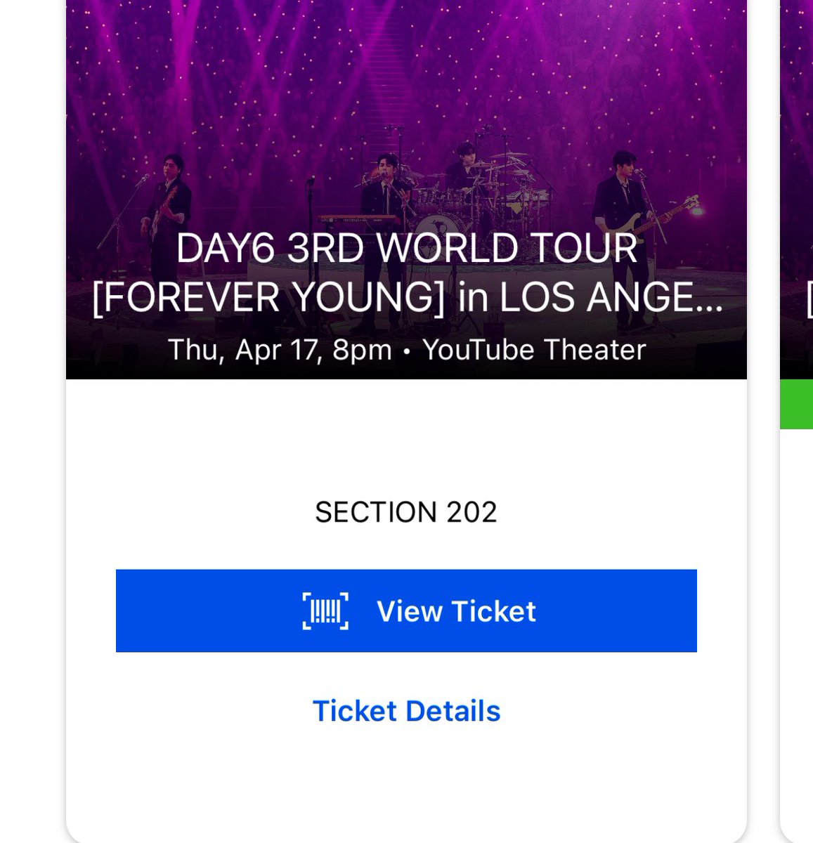 WTS 04/17 Day6 Los Angeles ticket

Section 202 face value (can provide selling proof)

Please dm me 🤓

#day6 #wtsday6 #day6LA #wtskpop #losangeles #wtsticket #kpopticket #데이식스 #ticketmaster #kpop