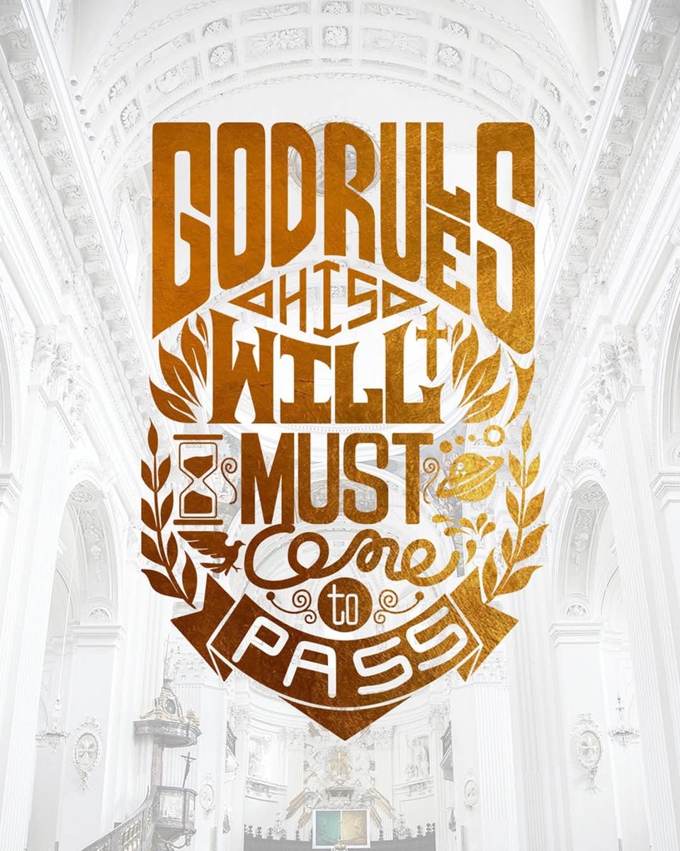 XL2LETTERS's tweet photo. This artwork would merge design with scripture, typography art for various purposes. 

The artwork is hand-drawn by me and fleshed out digitally. It talks about God ruling, his will coming to pass, and reminding us about his sovereignty. 

More to come.... https://t.co/CX7nYmqlCS
