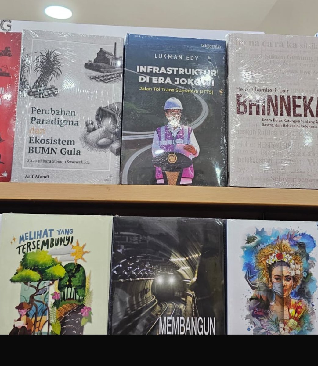 Buku Infrastruktur di era Jokowi sudah bisa dibeli di Gramedia ya.
