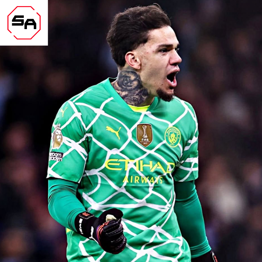 sportafrica2024's tweet photo. #Ederson makes history with 6 assists β most by any goalkeeper in #PremierLeague history! ππ₯ He gifted his shirt to his son, saying, "Your dad made #EPL history." π₯Ίπ
#FootballHistory #ManCity #Goalkeeper #EPLRecord #Legend https://t.co/7lJ1QawDDW