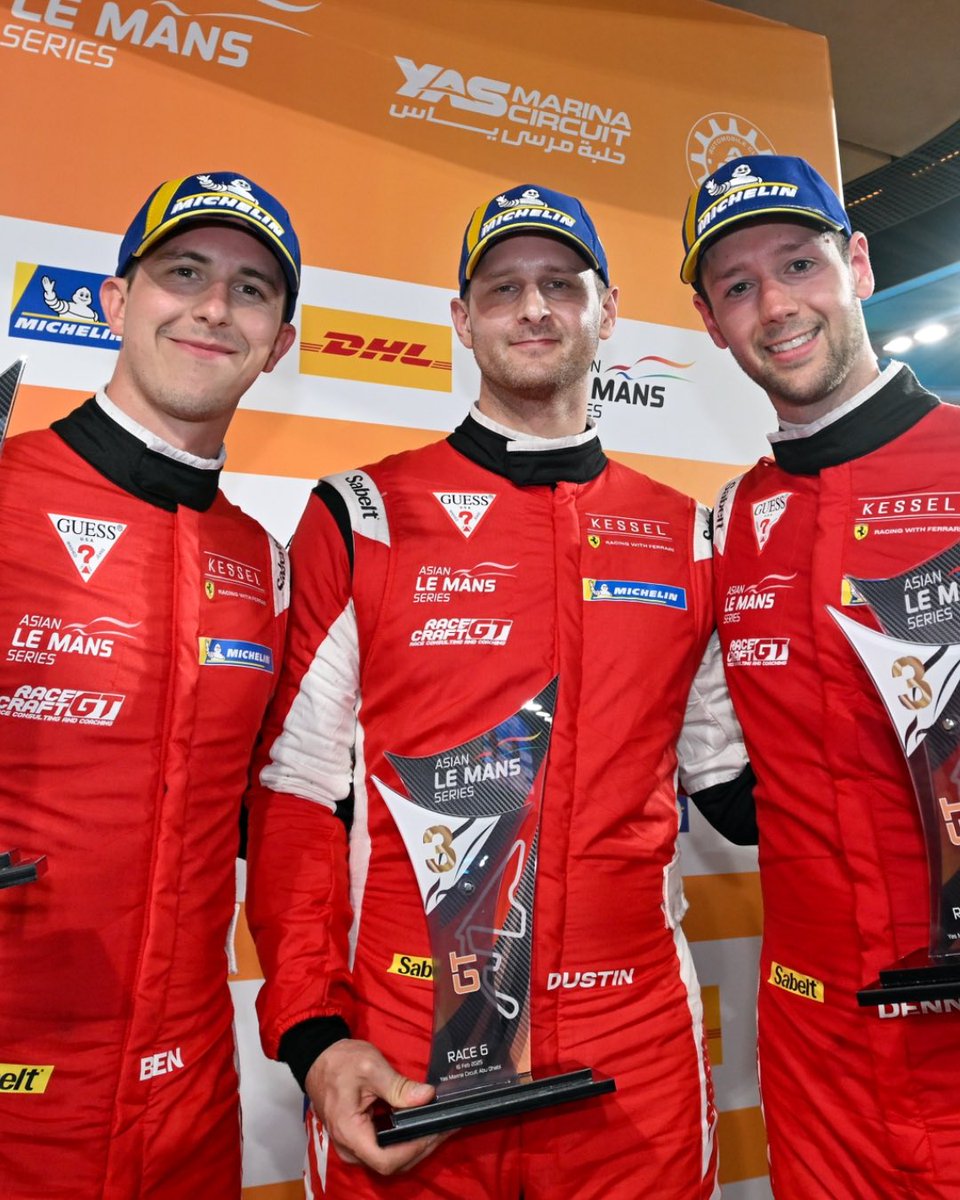 A double OGMM podium in Abu Dhabi to round off the 2024/2025 <a href="/AsianLeMans/">Asian Le Mans Series</a> 💪🏻

Great work by Matt, Ben and their teams over the course of the race. Matt finished P2 in LMP2, with Ben finishing P3 in GT3. 

Now onto Qatar for the opening round of the <a href="/FIAWEC/">FIA World Endurance Championship</a> for Ben!

#OGMM