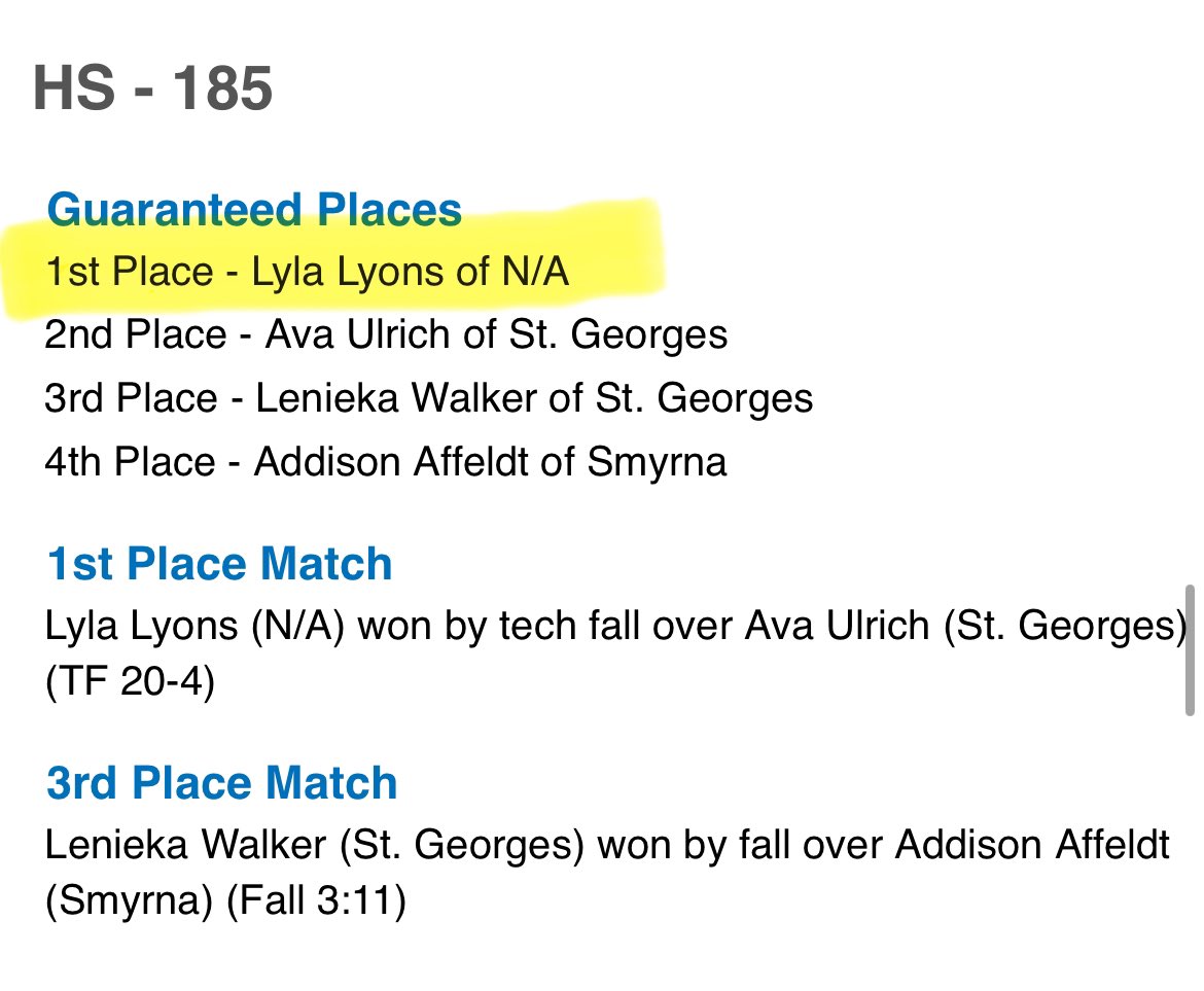 Brandywine Springs MS Wrestling tweet media