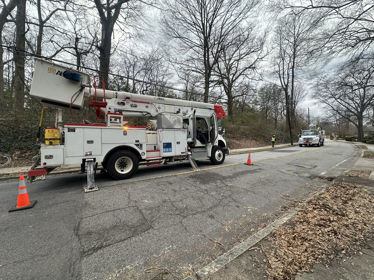 Chase Houle (@chase_houletv) on Twitter photo Lineman with Georgia Power are hard at work across Metro Atlanta trying to get people’s power restored after a strong storm swept through the area last night. This pic was taken in the Candler Park neighborhood. Georgia Power shows 1,200+ people without power there. <a href="/11AliveNews/">11Alive News</a> Lineman with Georgia Power are hard at work across Metro Atlanta trying to get people’s power restored after a strong storm swept through the area last night. This pic was taken in the Candler Park neighborhood. Georgia Power shows 1,200+ people without power there. <a href="/11AliveNews/">11Alive News</a>