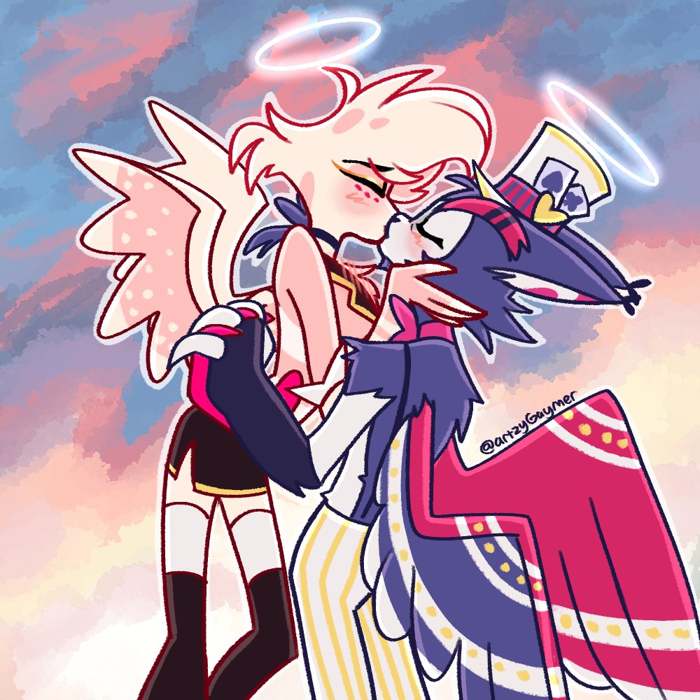 "Losers or Winners, we will always be together"

<a href="/Huskerdust_Week/">Huskerdust Week 2025</a>

Day 7: Loser/Winner   #huskerdustweek2025 #HazbinHotel #angeldust #huskerdust #husk