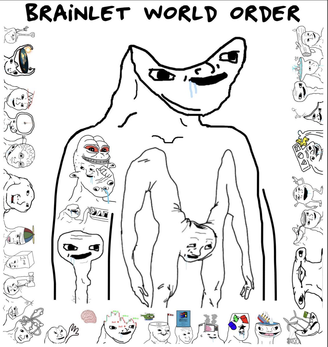 b0zlet's tweet image. This is the brainlet world order.

do you understand?

brainlet.