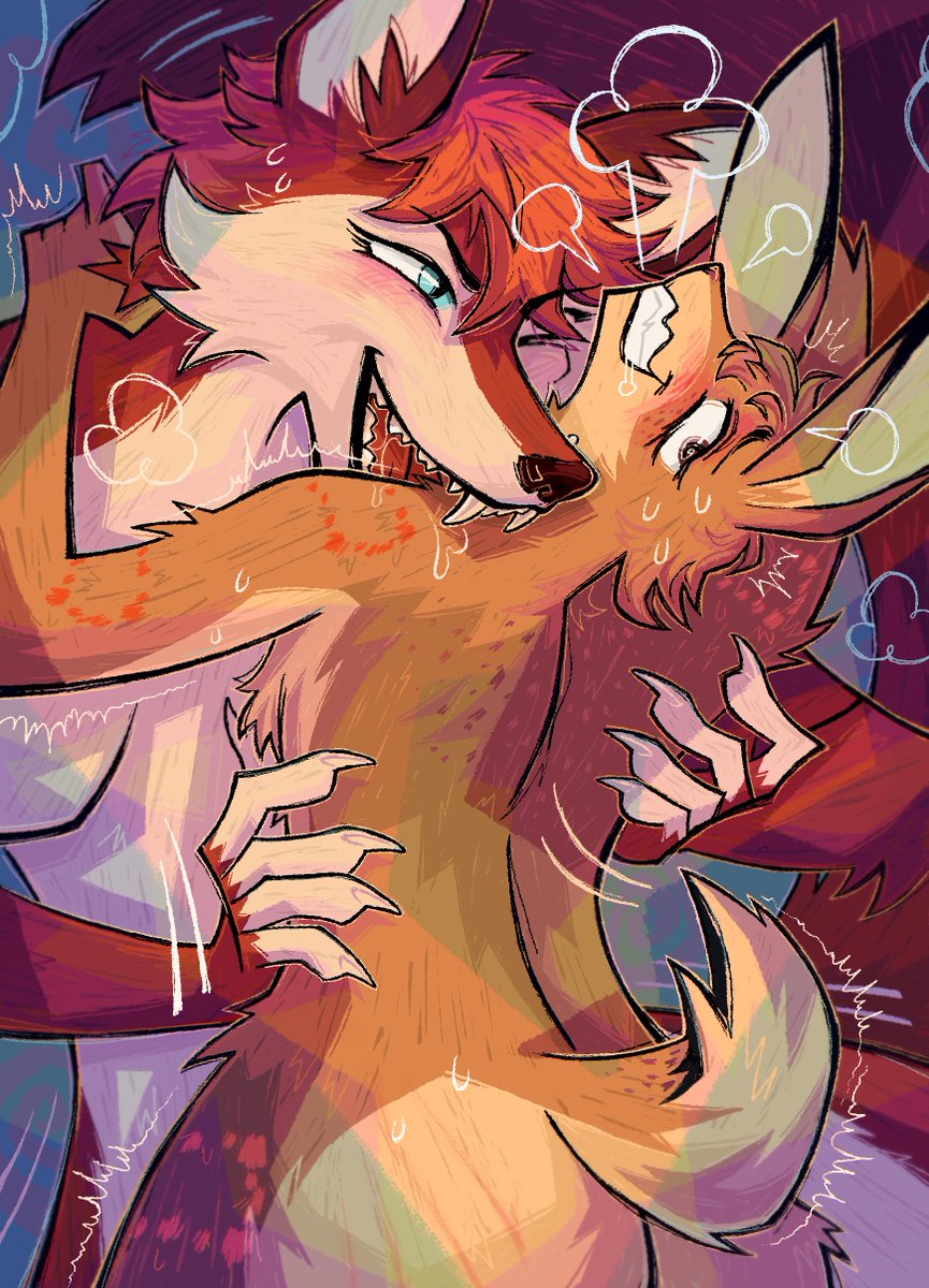 jariloxe's tweet image. caught a big treat 😋🐇