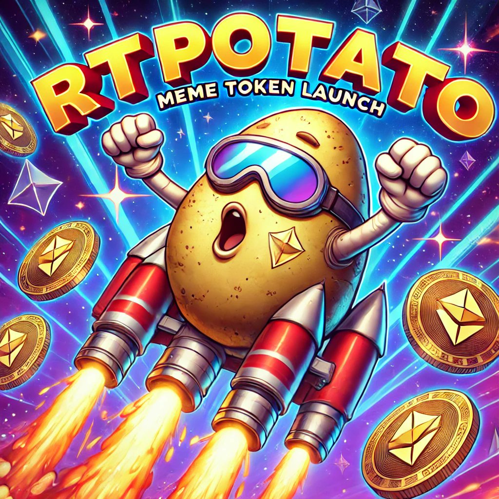 RT_PotatoRecord's tweet photo. 🚀🥔 The Potato is taking off! 🥔🚀

$RTPotato is here to make history! 🌟
Join the most epic retweet record on Twitter and grab your token now! 🎉

📈 Get yours here: https://t.co/b9fUWixyy2
🔥 Let's pump this token and make the potato shine! 🌍

#PotatoToken #RTPotato https://t.co/7wTXdszdG7