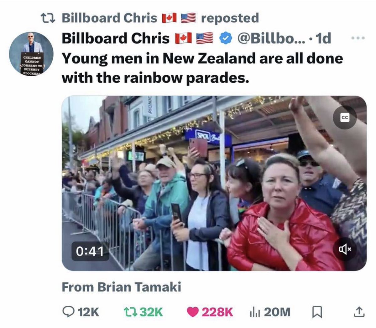 Brian Tamaki tweet media