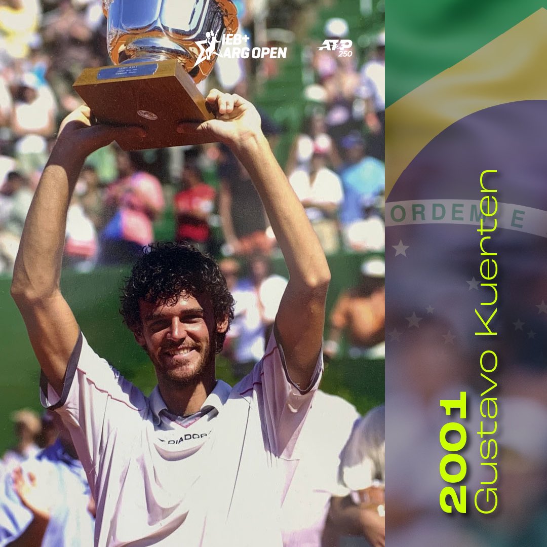 iebmasargopen's tweet image. 25 ediciones después...
Un brasileño 🇧🇷 vuelve a conquistar el IEB+ Argentina Open 🏆
2001 - Guga Kuerten 🇧🇷
2025 - Joao Fonseca 🇧🇷
¡Parabens! 💪🏻