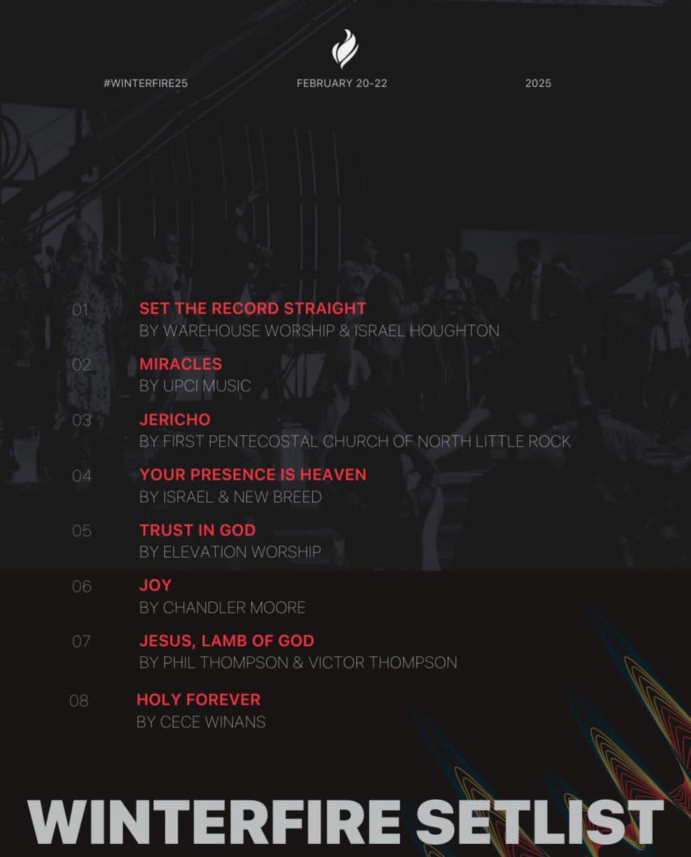WinterfireConf's tweet image. Ready for #WinterFire25?

Just 4 more days to go! Check out the WinterFire 2025 setlist on Apple Music or Spotify. Use the link in bio or search “WinterFire 2025” to access it!

WinterFire 2025
February 20-22
1151 Blue Hills Avenue, Bloomfield, CT

WINTERFIRE.ORG