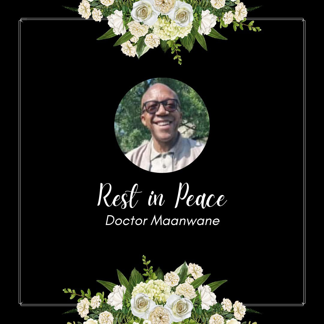 Our heartfelt condolences go out to the Maanwane family during this difficult time. Dr. Maanwane’s kindness, dedication, and service will never be forgotten.

May his soul rest in eternal peace.

#RestInPeace #Condolences #GoneButNeverForgotten