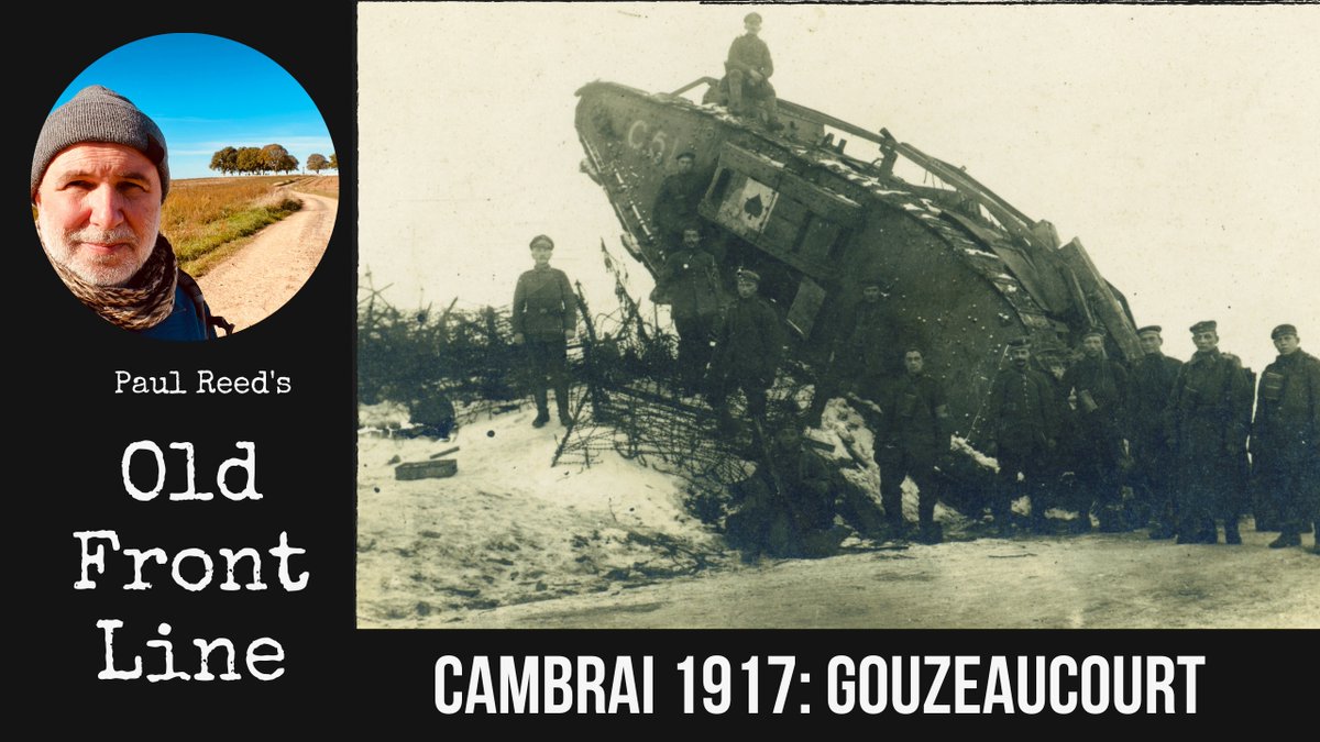 Battlefield Vlog - Cambrai 1917: Gouzeaucourt. The latest <a href="/OldFrontLinePod/">Old Front Line Podcast</a> video is now available on our <a href="/YouTube/">YouTube</a> Channel: 
youtu.be/D_RrLJ4uirA