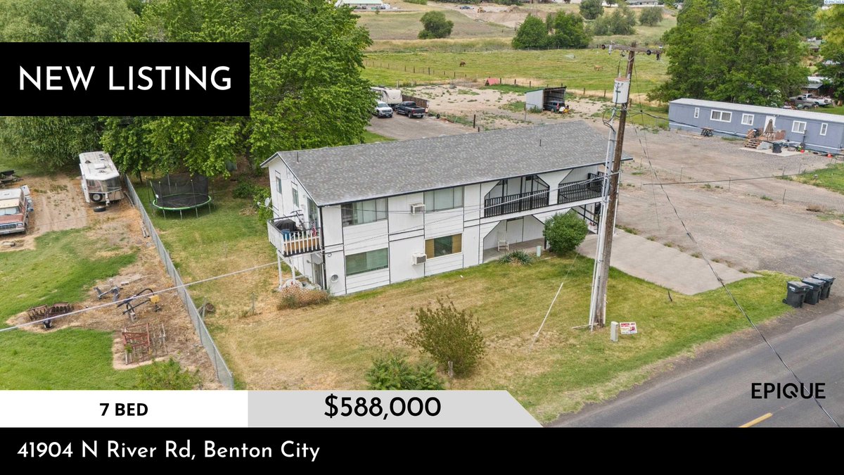 ChelBHomes's tweet photo. 📍 New Listing 📍 Take a look at this fantastic new property that just hit the market located at 41904 N River Rd in Benton City. Reach out here or at (509) 440-5640 for more information!

Listed by Lizbeth Romero

Happy Healthy Ho... https://t.co/o719A3Ruxo https://t.co/pbAy3cR9vf