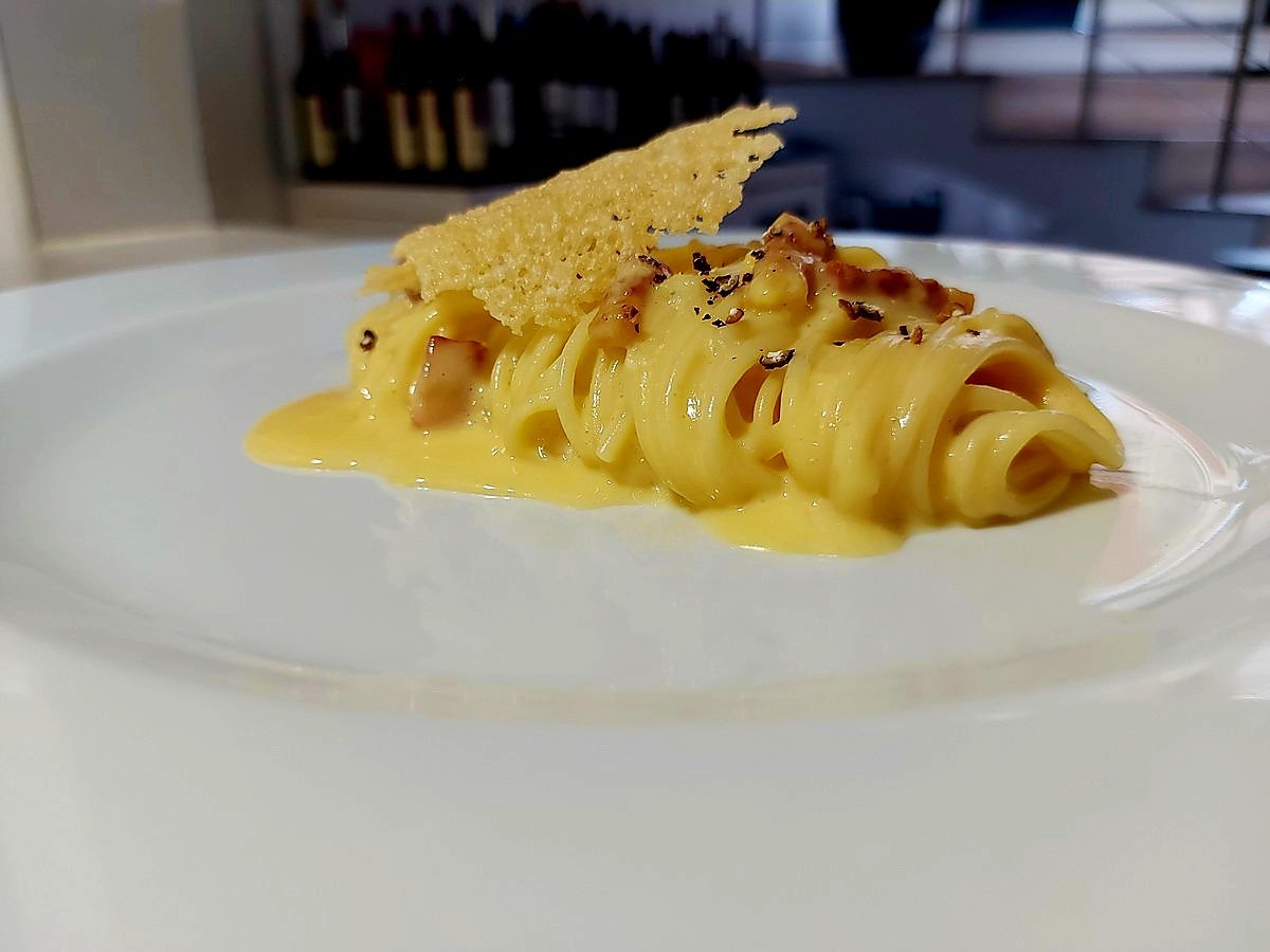 AdolfoRoma6's tweet image. Spaghetti carbonara