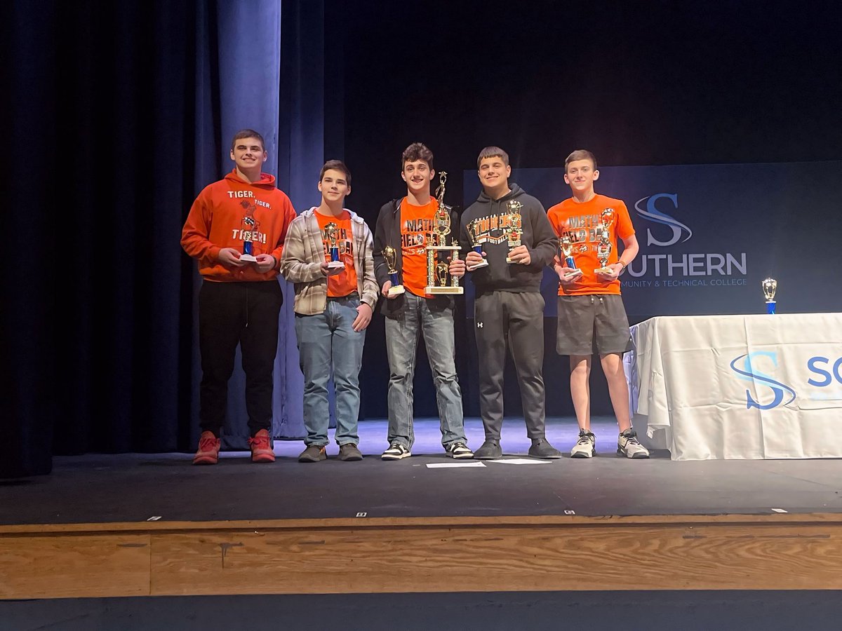 Coop_Perry's tweet image. Math Field Day Champ!
Placed individually and will be heading to Regionals.
9th Grade Team 1st Place!!