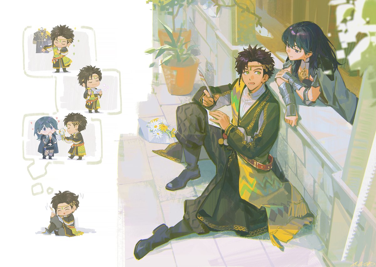 信的收件人其实已经在背后悄悄读了有一会儿了呢🤫