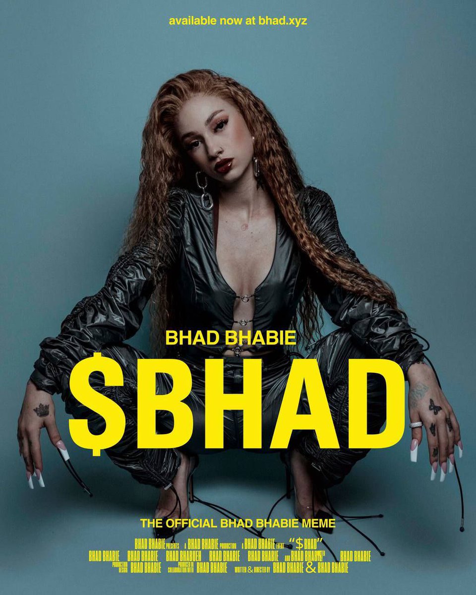matzabalz's tweet photo. @BhadBhabie @bhadtoken Oh shit….. look out!!!!! $BHAD
@bhadtoken 
@BhadBhabie https://t.co/I8Uo7v41PV