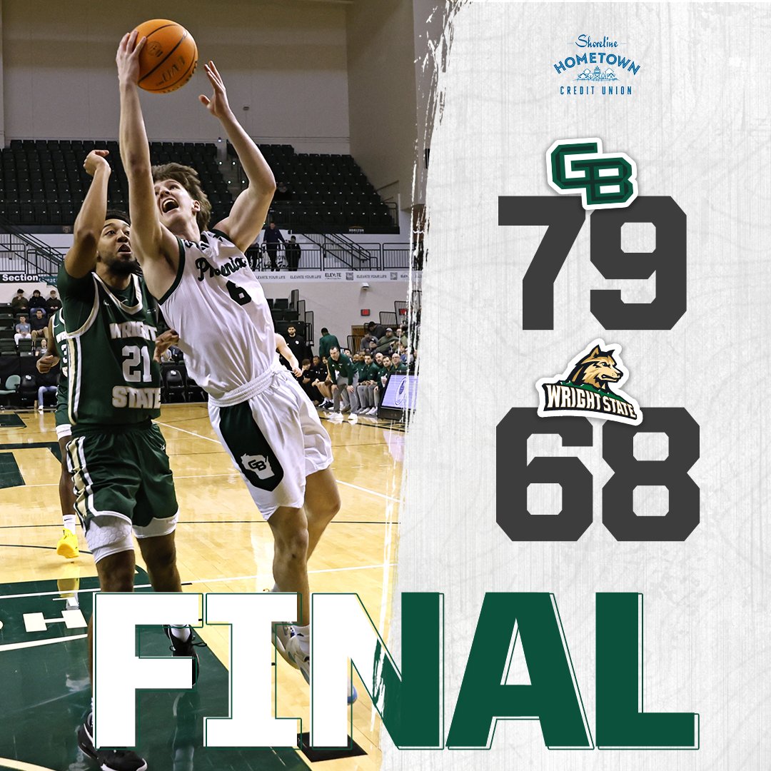 Green Bay Men’s Basketball (@gbphoenixmbb) on Twitter photo Phoenix dub!! <a href="/BenTweedyBall/">Ben Tweedy</a> with a career-high 27 points to lead us to a win over Wright State 🙌
#RiseWithUs | #HLMBB Phoenix dub!! <a href="/BenTweedyBall/">Ben Tweedy</a> with a career-high 27 points to lead us to a win over Wright State 🙌
#RiseWithUs | #HLMBB