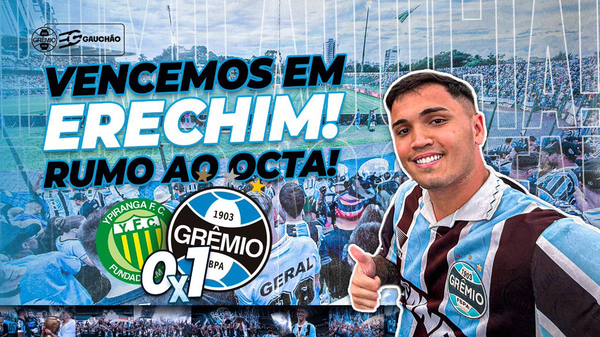 VÍDEO NOVO NO CANAL!🇪🇪🚌

Nesse, a ida até Erechim para acompanhar o Grêmio em mais uma no Gauchão.

Ônibus quebrou, pré-jogo em Erechim, resenha, cantoria e festa com a vitória do tricolor.

LINK: youtu.be/meH-P1RHv4Q?si…