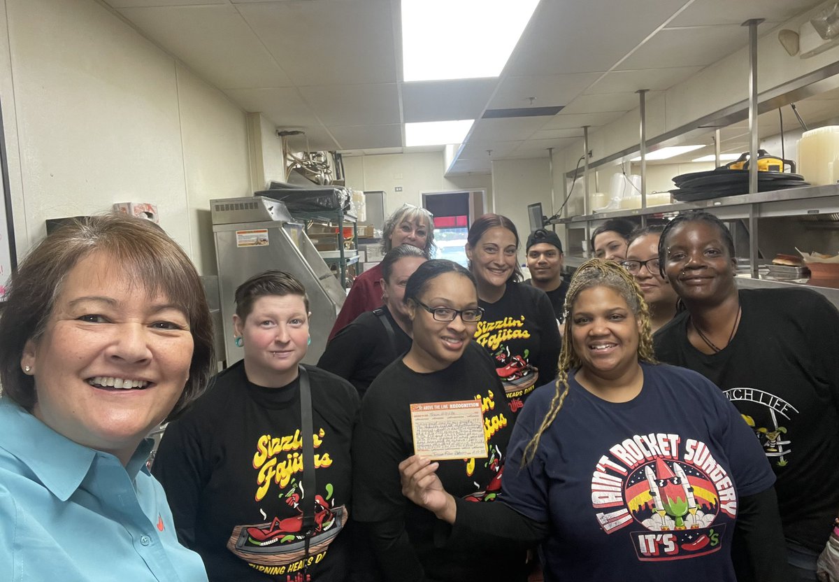 🥳Woo-Hoo…celebrating 🌶️’s Millville’s progress made around Guest Metrics! They’ve held themselves accountable to delivering top-notch results and it’s clearly reflected in the metrics!  This Team is ready to soar 🚀 to new heights and make 🌶️’s Millville, Like No Place Else!