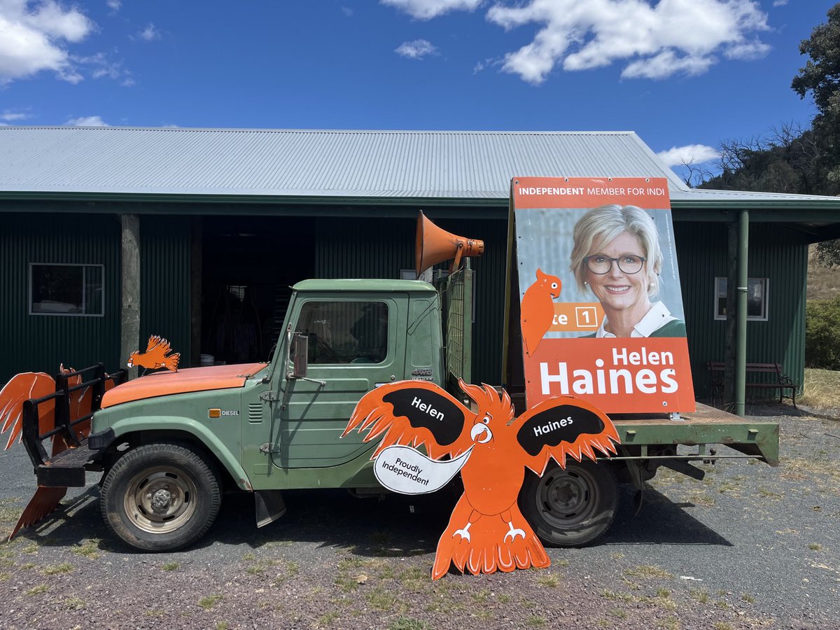 Denis Ginnivan (@dginnivan) on Twitter photo The makeover is complete! Farm truck to sassy campaign vehicle with ‘tude’ 2 months on the road w fun/ music! Launches of Wodonga and Beechworth campaign hubs this Friday. Go Helen Haines!! And go approx 40 other community independent candidates around Aust. <a href="/VoicesForAU/">'Voices For' Australia</a> The makeover is complete! Farm truck to sassy campaign vehicle with ‘tude’ 2 months on the road w fun/ music! Launches of Wodonga and Beechworth campaign hubs this Friday. Go Helen Haines!! And go approx 40 other community independent candidates around Aust. <a href="/VoicesForAU/">'Voices For' Australia</a>