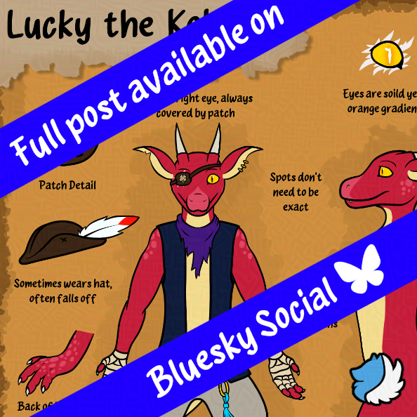 SkyWolf Creations (@swolfcreations) on Twitter photo I'm really pleased with this ref sheet I made for <a href="/a_Pirate_King/">a_Pirate_King</a> I have a soft spot for Kobolds 💙
#kobold #dnd #dndart #dnd5e #dndcharacter #furry #scaley #scalie #furryart #furries #furryartist #art I'm really pleased with this ref sheet I made for <a href="/a_Pirate_King/">a_Pirate_King</a> I have a soft spot for Kobolds 💙
#kobold #dnd #dndart #dnd5e #dndcharacter #furry #scaley #scalie #furryart #furries #furryartist #art
