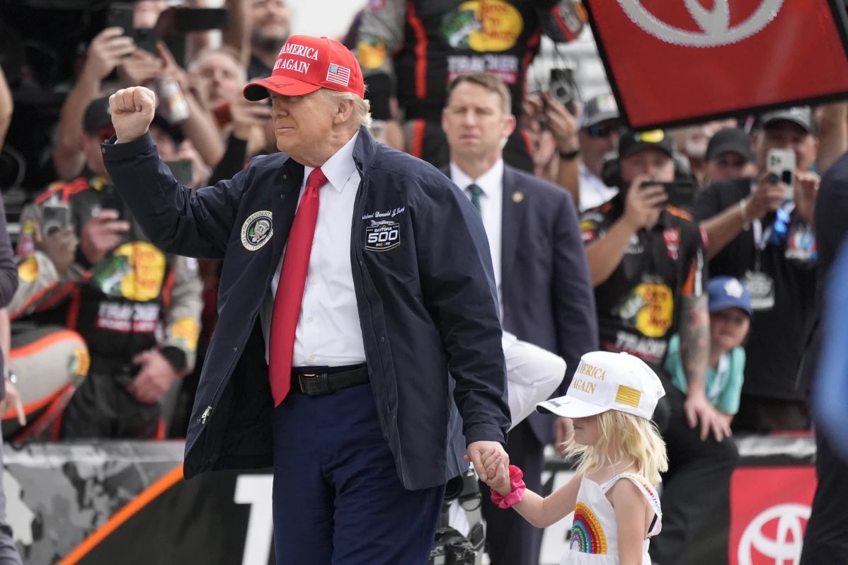 MAGA screams about wasteful spending on programs that help people but remain SILENT when Trump spends millions of taxpayer dollars to attend the Daytona 500 or the Super Bowl. Why not cut down on Trump’s outings? Seems wasteful to me!