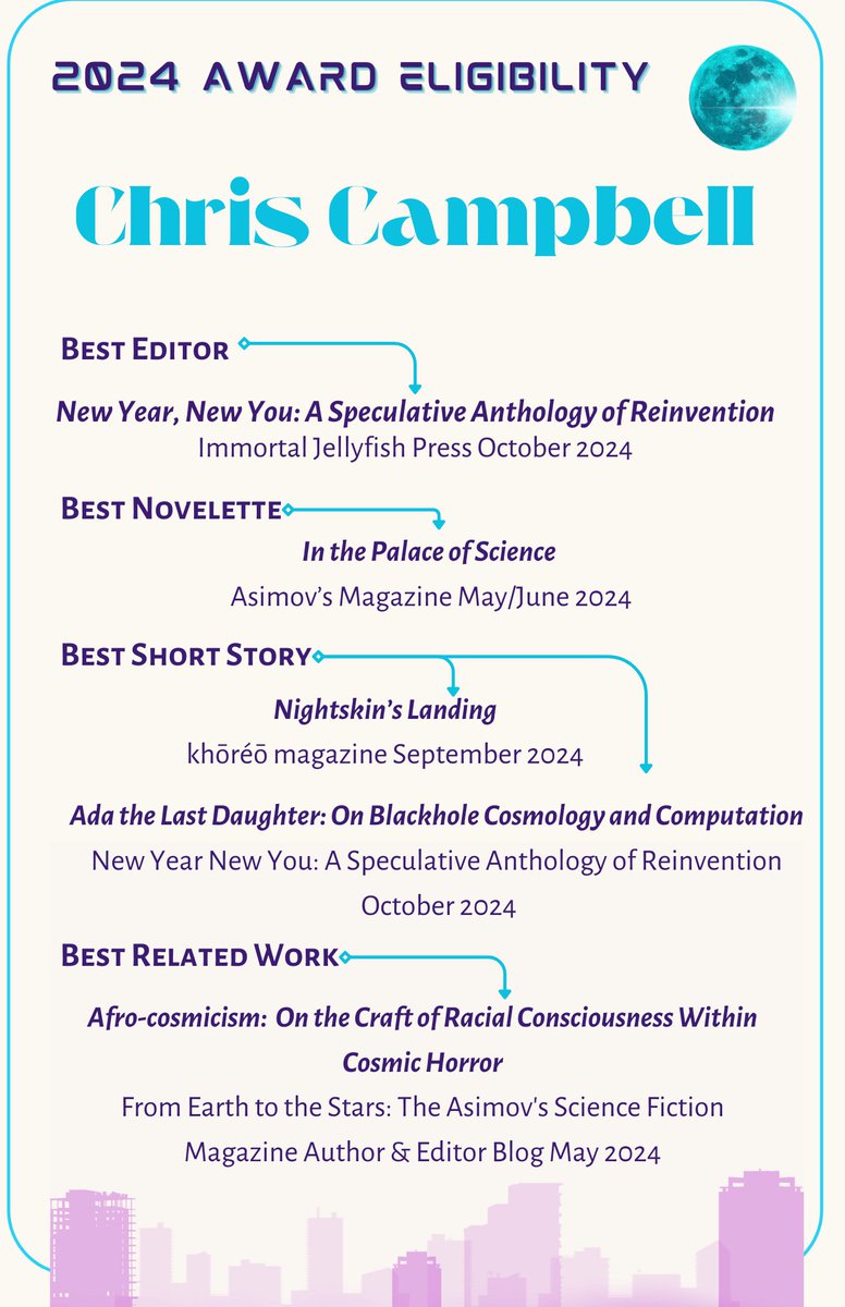 Plenty of amazing stories are on this list, but you can also write me in as one of your votes in almost every category this year.