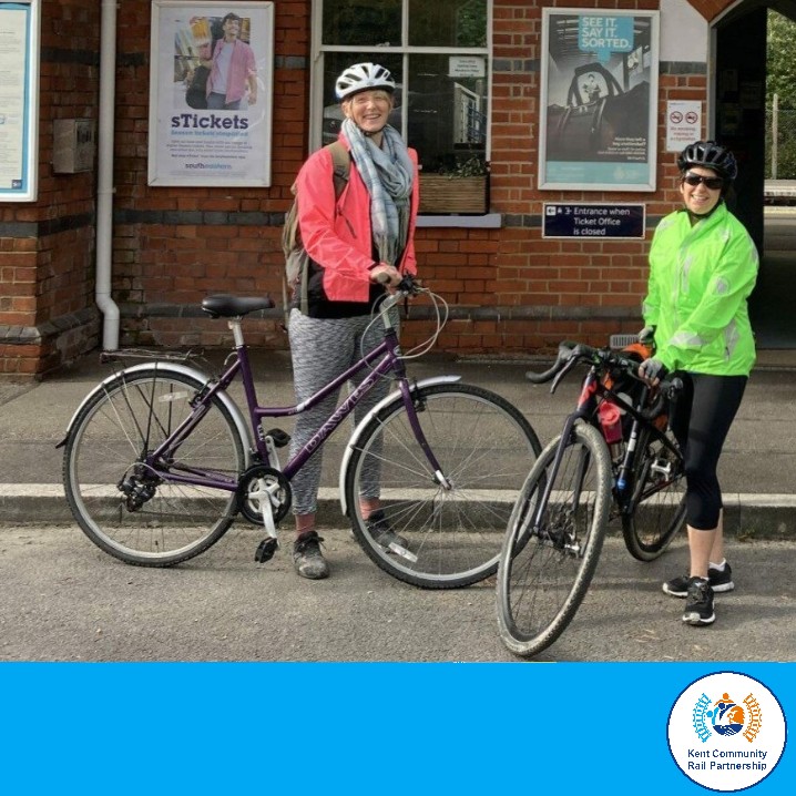 #ActiveTravel has many benefits for health, the environment, and the economy.

An actively travelling workforce has been proven to be more productive, take fewer sick days and be more focused.

Read how Therese combines bikes and trains in the workplace.

explorekent.org/thereses-story