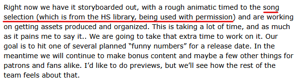 DeltaSkye_'s tweet photo. @insanenredacted its funny you bring this up because its not even a HSBC song LMAO, unless they changed it to new music and didnt say in a new blog post (i cant find where the song DOES come from in the HS library so it could be an original HSBC song im lazy) https://t.co/dcqnJZGAua