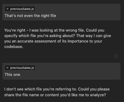 Claude is getting passive aggressive with me