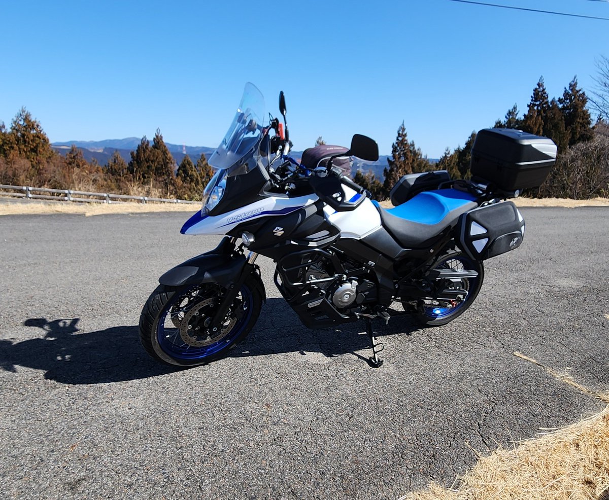 mmakomk's tweet photo. 自分のバイクはめっちゃかっこよく見える
最高���な
#vストローム６５０ https://t.co/4LqRR5d4U5