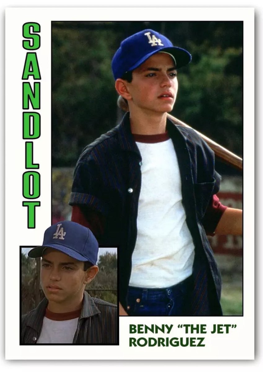Everyone should be lucky to have a teammate in baseball and in life like "Benny the Jet" Rodriguez. 

<a href="/MLBNetwork/">MLB Network</a> <a href="/LittleLeague/">Little League</a> <a href="/NCAABaseball/">NCAA Baseball</a> 

#baseball #thesandlot