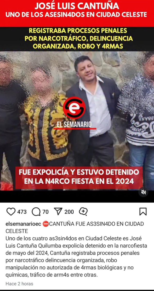 elinformante84's tweet photo. En la fiesta por el cumpleaños #41 del narco Celso Moreira también se detuvo a #LuisCantuña ex policía que ayer fue asesinado en Ciudad Celeste.
Seguramente era amigo de #Jacobito QUE EXTRAÑAMENTE FUE LIBERADO EN ESA NARCO ORGIA de mayo del 2024.. https://t.co/Twkj7uEVqS